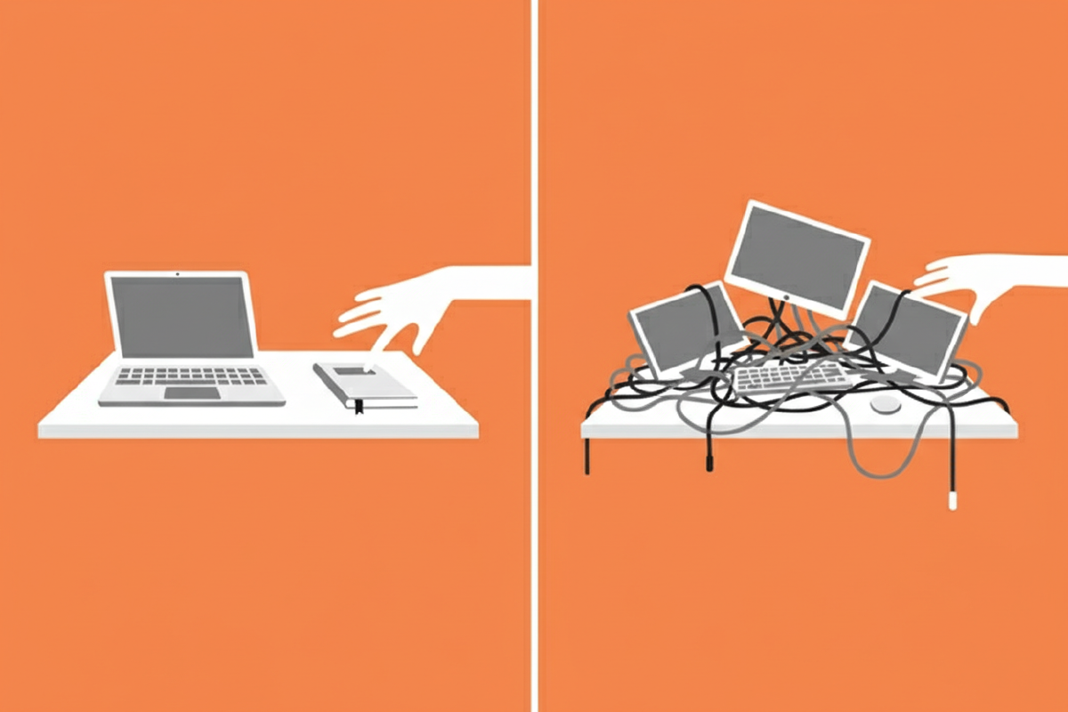 Tech Stack Minimalism: Stop optimizing your tools and start building