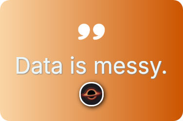 It turns noise into a trajectory.