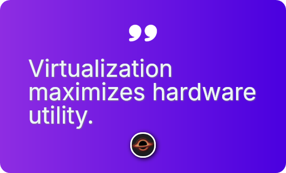 Software acting as physical hardware.