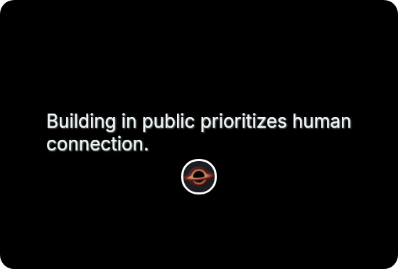 Authenticity builds more leverage than perfection.
