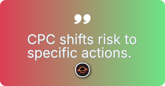 Don&rsquo;t pay for views, pay for clicks.