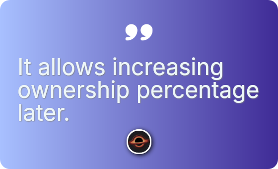 Cap table hygiene matters for growth.